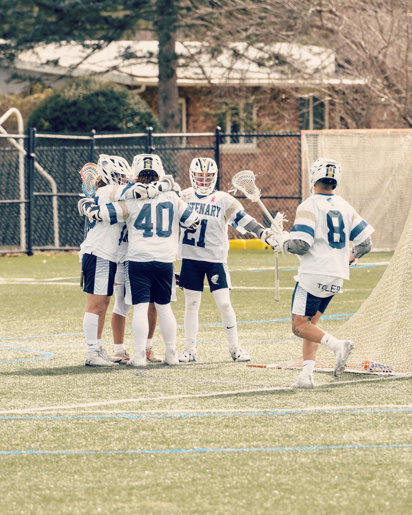 Team celebrating a goal