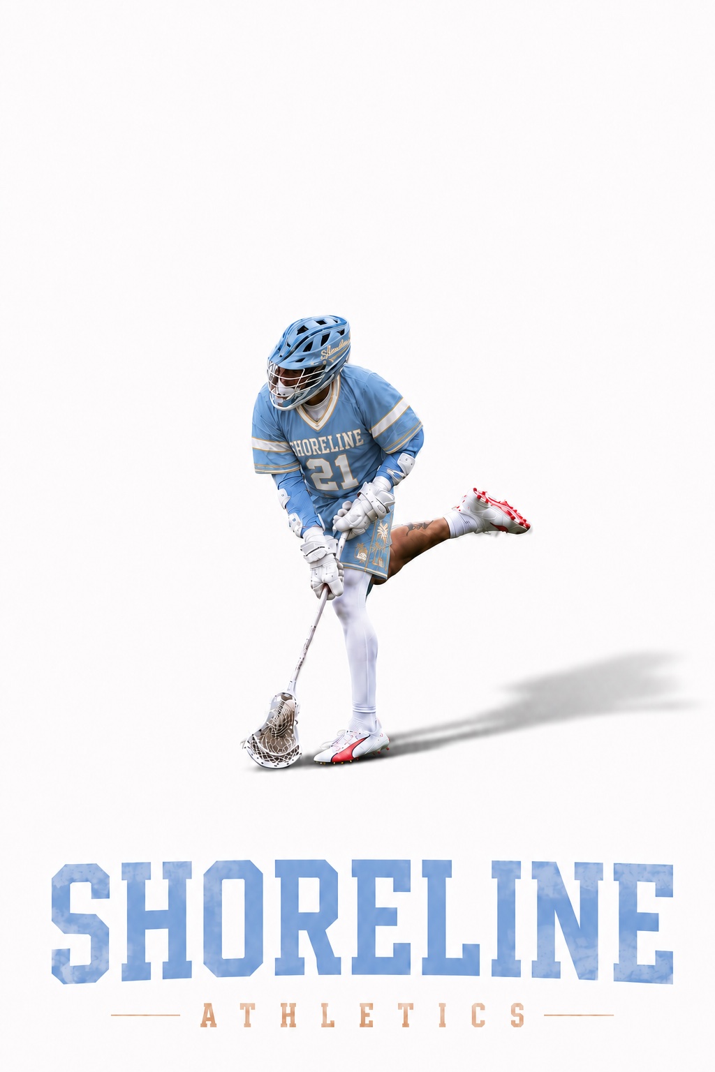 Shoreline Athletics — #21 in the blue uniform